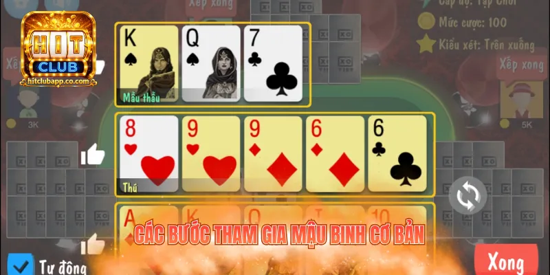 Các bước tham gia mậu binh cơ bản