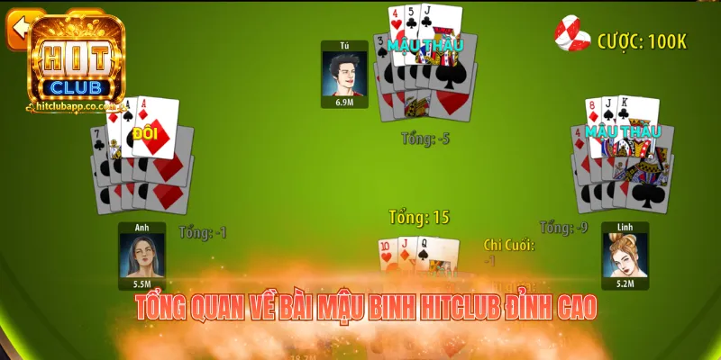 Tổng quan về Bài Mậu Binh Hitclub đỉnh cao